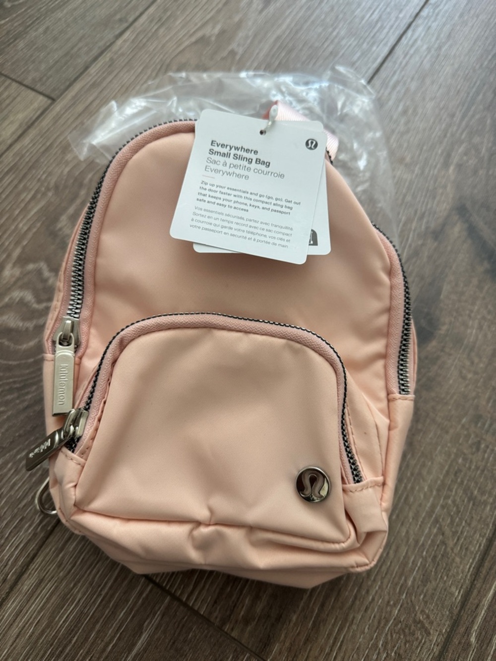 lululemon athletica Small Sling Bag in Light Pink